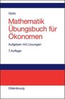 Buchcover Mathematik Übungsbuch für Ökonomen