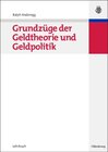 Buchcover Grundzüge der Geldtheorie und Geldpolitik