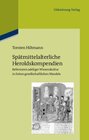 Buchcover Spätmittelalterliche Heroldskompendien