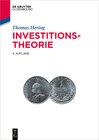 Buchcover Investitionstheorie