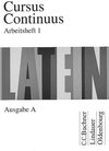 Buchcover Cursus Continuus - Ausgabe A