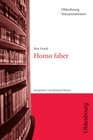 Buchcover Max Frisch, Homo faber