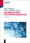 Buchcover Lehrbuch der Politikfeldanalyse