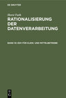 Buchcover Horst Futh: Rationalisierung der Datenverarbeitung / EDV für Klein- und Mittelbetriebe