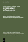 Buchcover Einführung in die Theorie regenerativer natürlicher Ressourcen