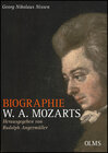 Buchcover Biographie W. A. Mozarts – Kommentierte Ausgabe