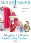 Buchcover Wir gehen ins Theater - A Vist to the Theatre