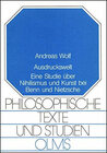 Buchcover Ausdruckswelt