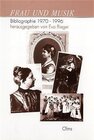 Buchcover Frau und Musik. Bibliographie 1970-1996