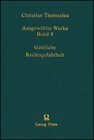 Buchcover Ausgewählte Werke / Göttliche Rechsgelahrheit