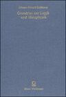 Buchcover Grundriss der Logik und Metaphysik