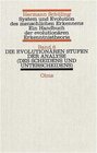 Buchcover System und Evolution des menschlichen Erkennens. Ein Handbuch der... / Die evolutionären Stufen der Analyse (des Scheide