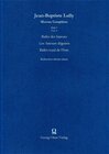 Buchcover Oeuvres Complètes / Série I: Ballets et Mascarades / Ballet des Saison /Les Amours déguisés /Ballet royal de Flore /Pian