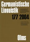 Buchcover Germanistische Linguistik / Struktur und Funktion im einsprachigen Lernerwörterbuch
