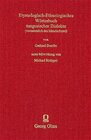 Buchcover Etymologisch-Ethnologisches Wörterbuch tungusischer Dialekte (vornehmlich der Mandschurei)