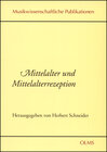 Buchcover Mittelalter und Mittelalterrezeption
