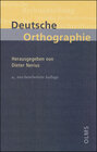 Buchcover Deutsche Orthographie