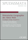 Buchcover Historische Geographie der Alten Welt. Grundlagen, Erträge, Perspektiven