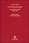 Buchcover Supplementa Neolatina