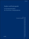 Buchcover Kadenz und Kontrapunkt