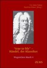 Buchcover "true to life" - Händel, der Klassiker