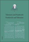 Buchcover Telemann und Frankreich - Frankreich und Telemann