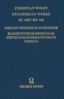 Buchcover Elementorum Medicinae physico-mathematicorum Tomus I