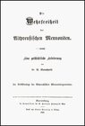 Buchcover Die Wehrfreiheit der altpreußischen Mennoniten