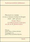 Buchcover Pratiques du timbre et de la parodie d'opéra en Europe (XVIe - XIXe siècles). Timbre-Praxis und Opernparodie im Europa d