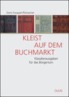 Buchcover Kleist auf dem Buchmarkt