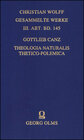 Buchcover Theologia naturalis thetico-polemica