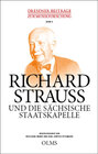 Buchcover Richard Strauss und die Sächsische Staatskapelle