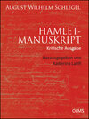 Buchcover Hamlet-Manuskript (Kritische Ausgabe)