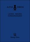 Buchcover Xenophontis operum Concordantiae Pars 4.2