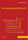 Buchcover Der Bildungswortschatz. Gerhard Augst