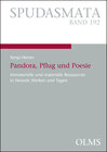 Buchcover Pandora, Pflug und Poesie