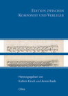 Buchcover Edition zwischen Komponist und Verleger