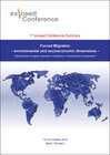 Buchcover Forced Migration – environmental and socioeconomic dimensions