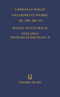 Buchcover Tentamen Theologiæ Dogmaticæ