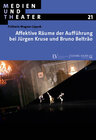 Buchcover Affektive Räume der Aufführung bei Jürgen Kruse und Bruno Beltrão