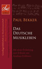 Buchcover Das deutsche Musikleben (E-Book)