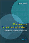 Buchcover Das deutsche Rechtschreibwörterbuch