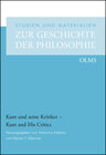 Buchcover Kant und seine Kritiker – Kant and His Critics