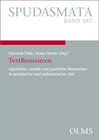 Buchcover TextRessourcen