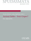 Buchcover Ancient Fables – Sour Grapes?