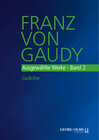 Buchcover Franz von Gaudy: Ausgewählte Werke