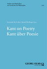Buchcover Kant on Poetry - Kant über Poesie