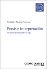 Buchcover Praxis e interpretación