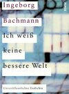 Buchcover Ich weiss keine bessere Welt