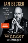 Buchcover Du kannst Wunder vollbringen